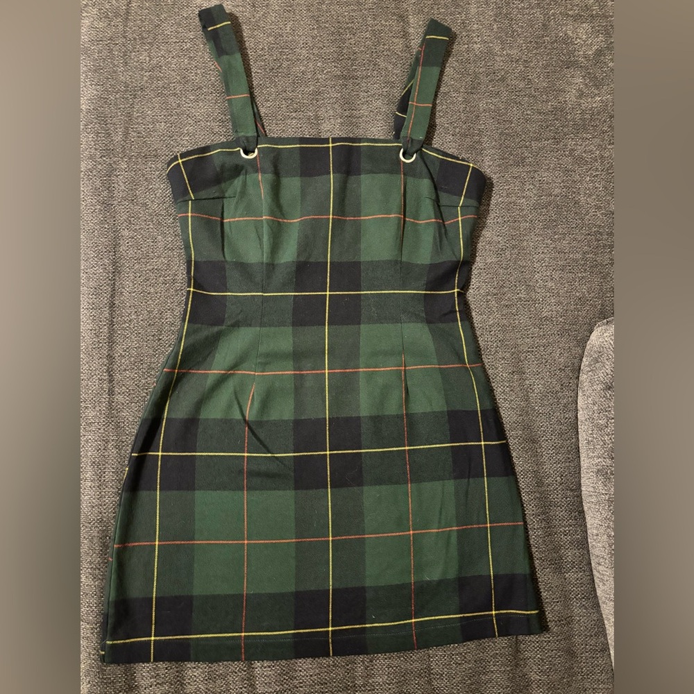 FOREVER 21 Christmas dress green for women size M